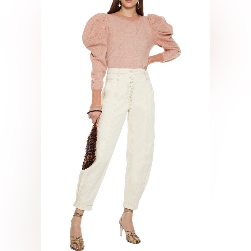 ULLA JOHNSON
Brodie Cropped High-Rise Jeans